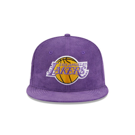 Los Angeles Lakers Throwback Corduroy 59FIFTY Fitted Hat