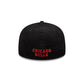 Chicago Bulls Throwback Corduroy 59FIFTY Fitted Hat