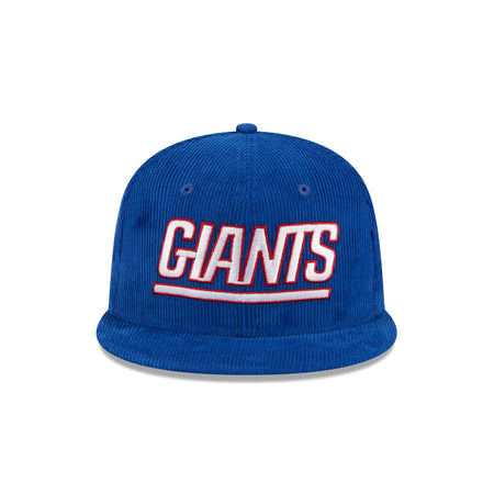 New York Giants Throwback Corduroy 59FIFTY Fitted Hat