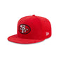 San Francisco 49ers Throwback Corduroy 59FIFTY Fitted Hat