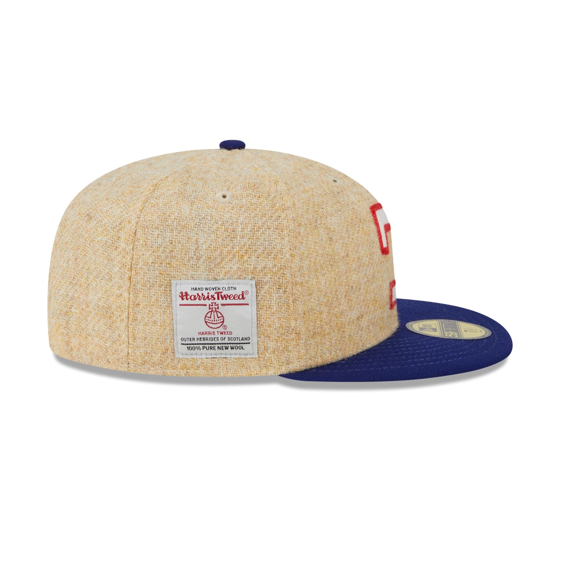 Texas Rangers Harris Tweed 59FIFTY Fitted Hat