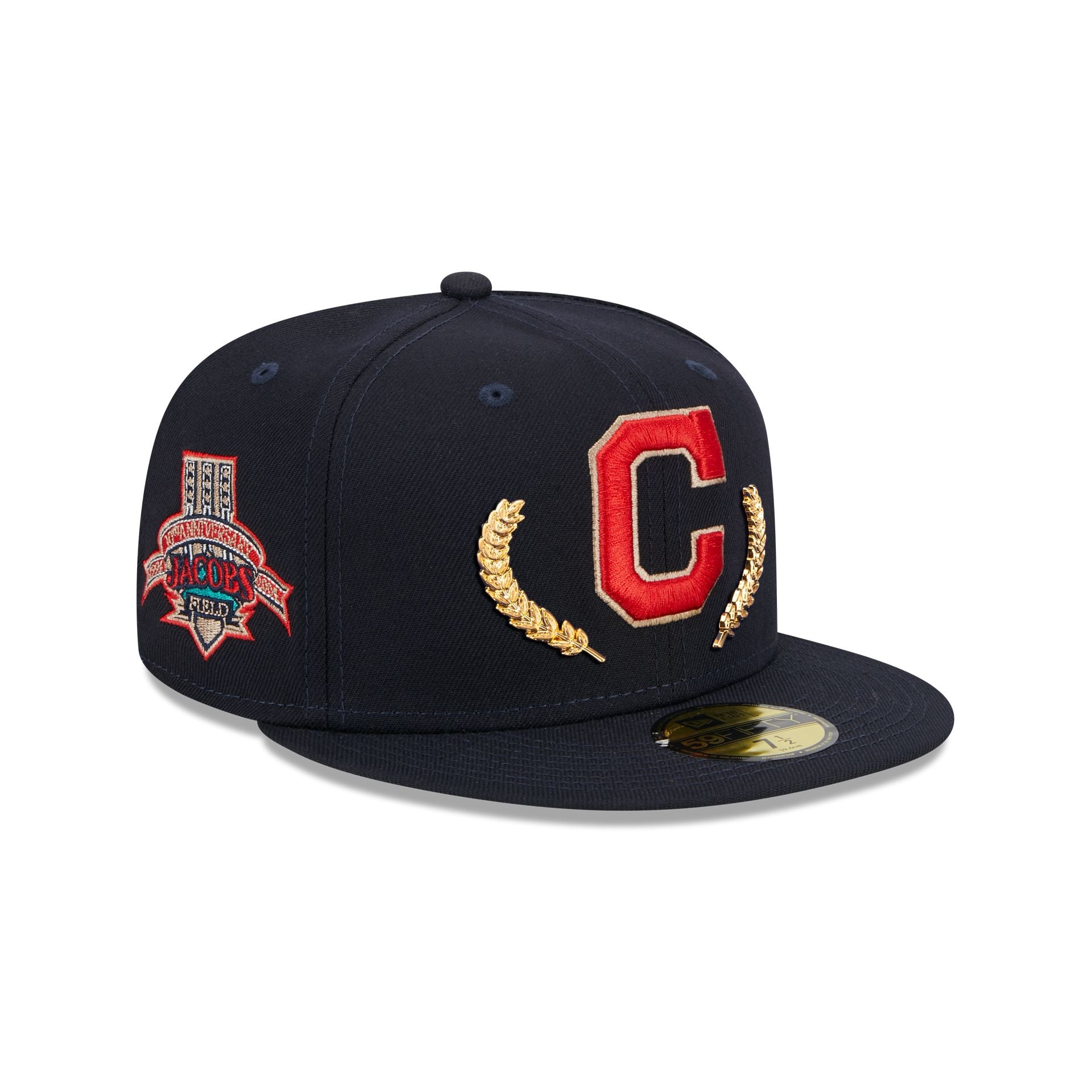 Cleveland Guardians Gold Leaf 59FIFTY Fitted Hat – New Era Cap