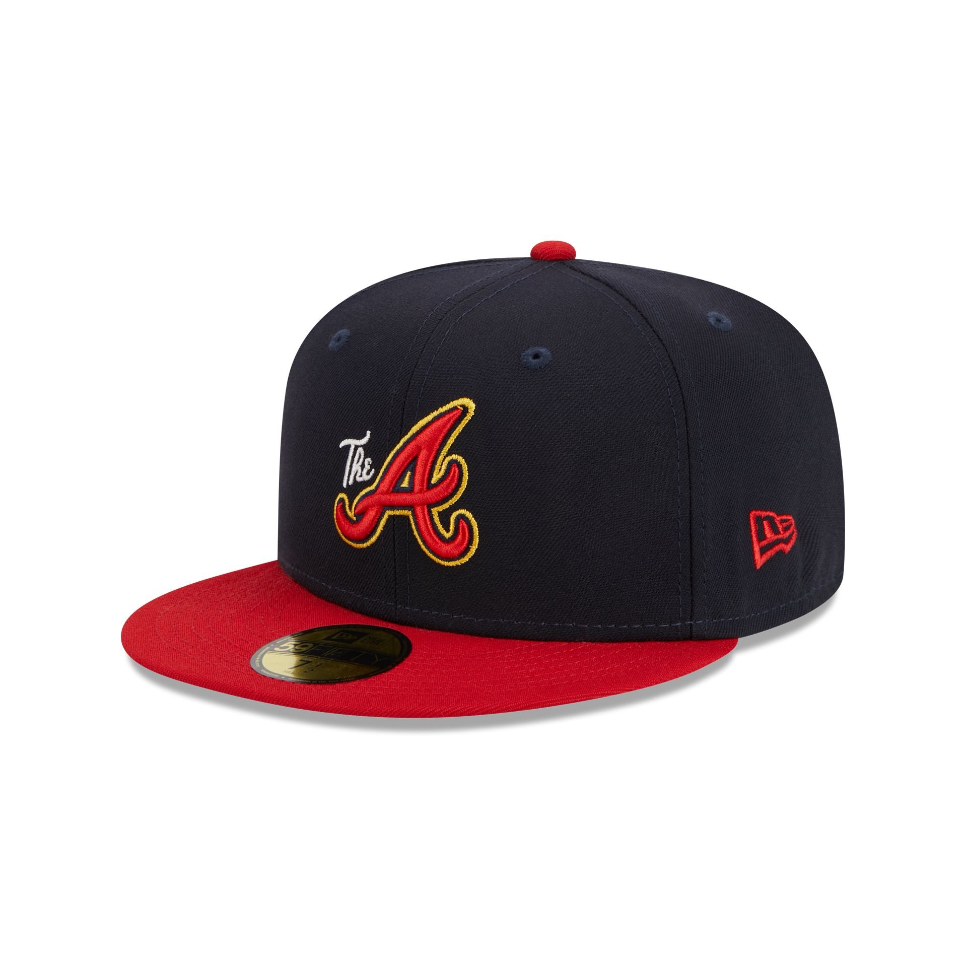 New Era Atlanta Braves Capsule Timber Collection 30th Season 59Fifty Fitted  Hat Grey/Tan Men's - US
