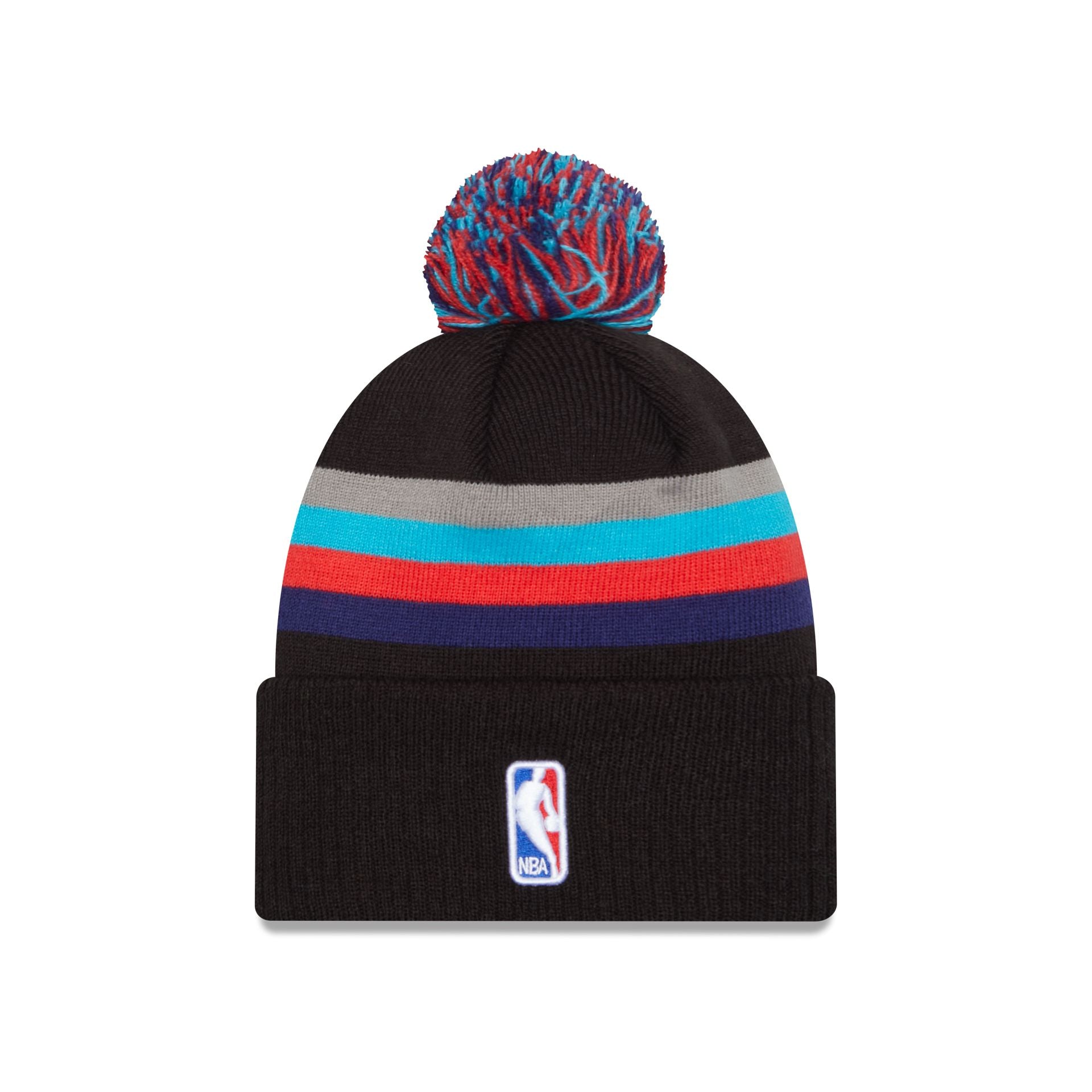 Brooklyn Nets 2023 City Edition Pom Knit Hat New Era Cap