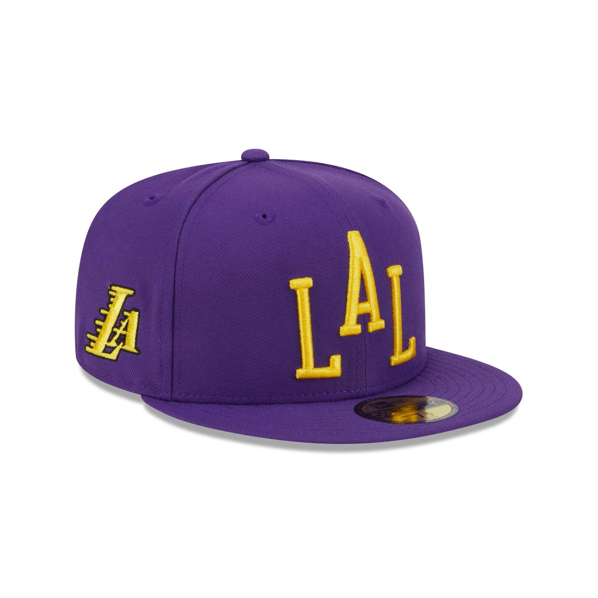 Lakers fitted sale hat