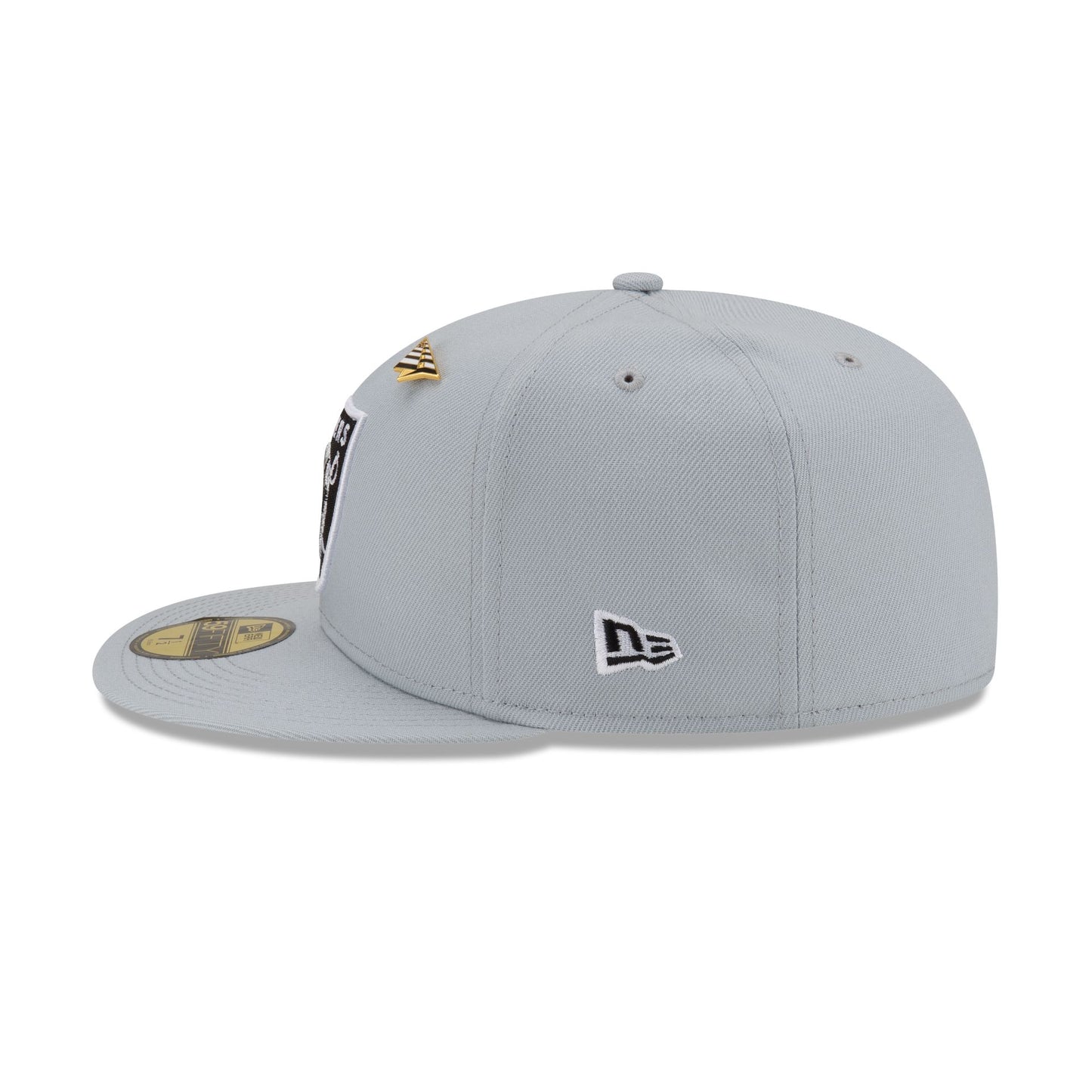 Paper Planes X Las Vegas Raiders Gray 59FIFTY Fitted Hat – New Era Cap