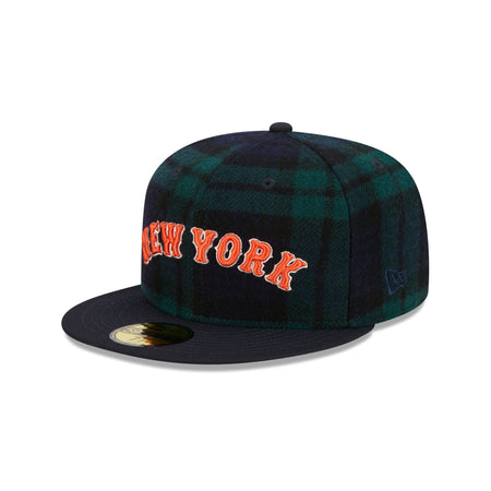 New York Yankees Newspaper & Cigar 59FIFTY Black/Sky Fitted - New Era cap
