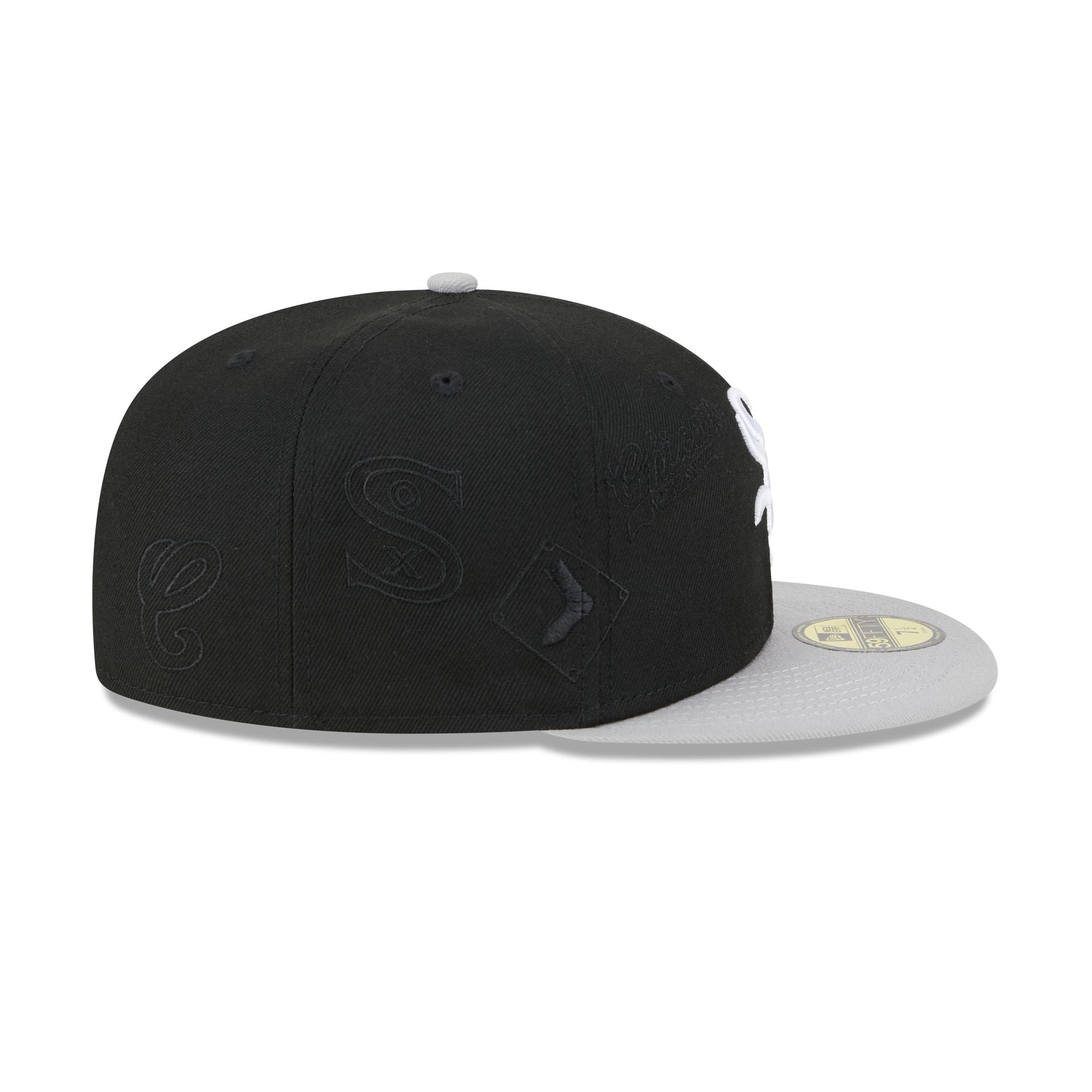 Chicago White Sox Multi Logo 59FIFTY Fitted Hat