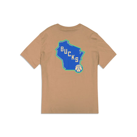 Milwaukee Bucks 2023 City Edition Tan T-Shirt