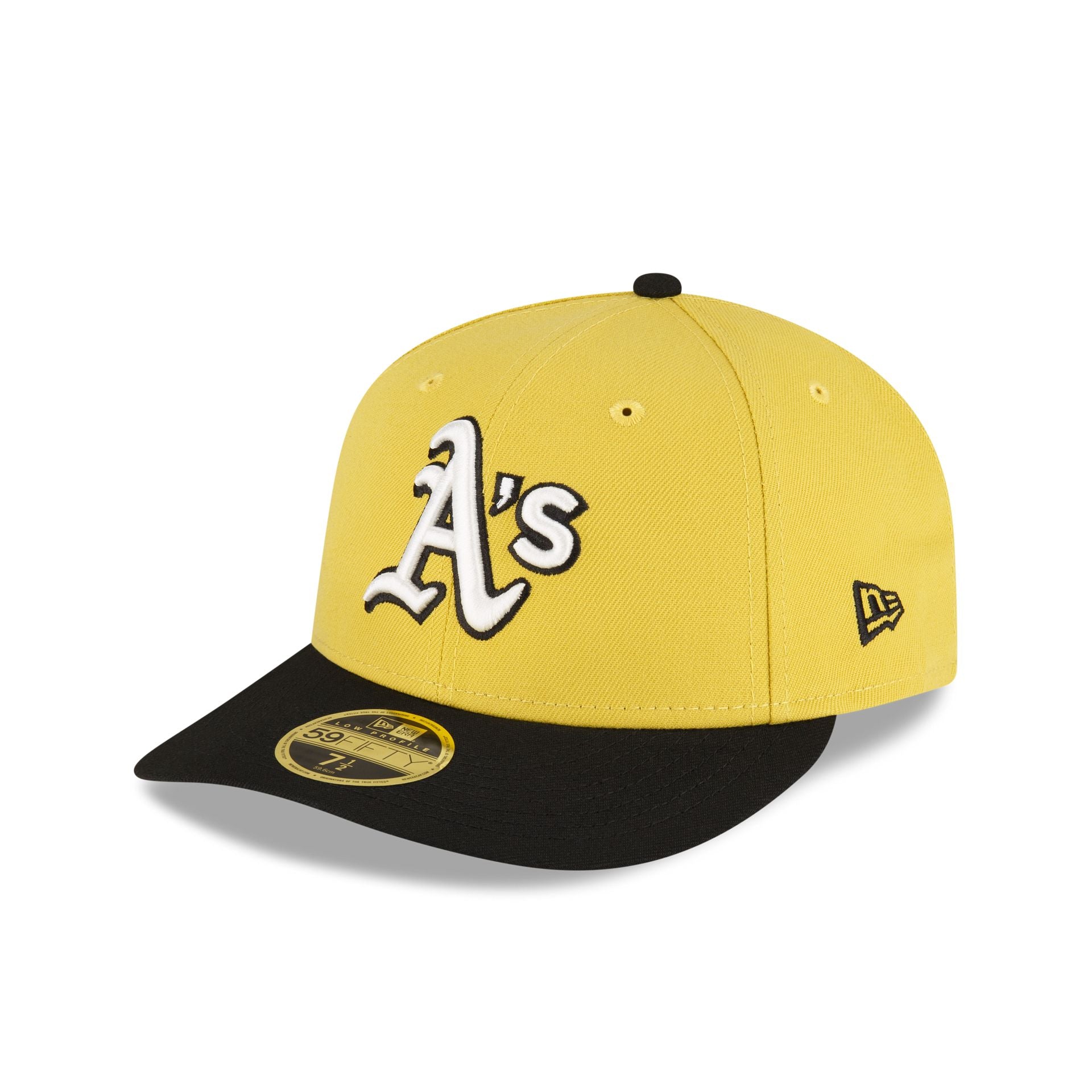 Oakland Athletics Chartreuse Crown Low Profile 59FIFTY Fitted Hat – New ...