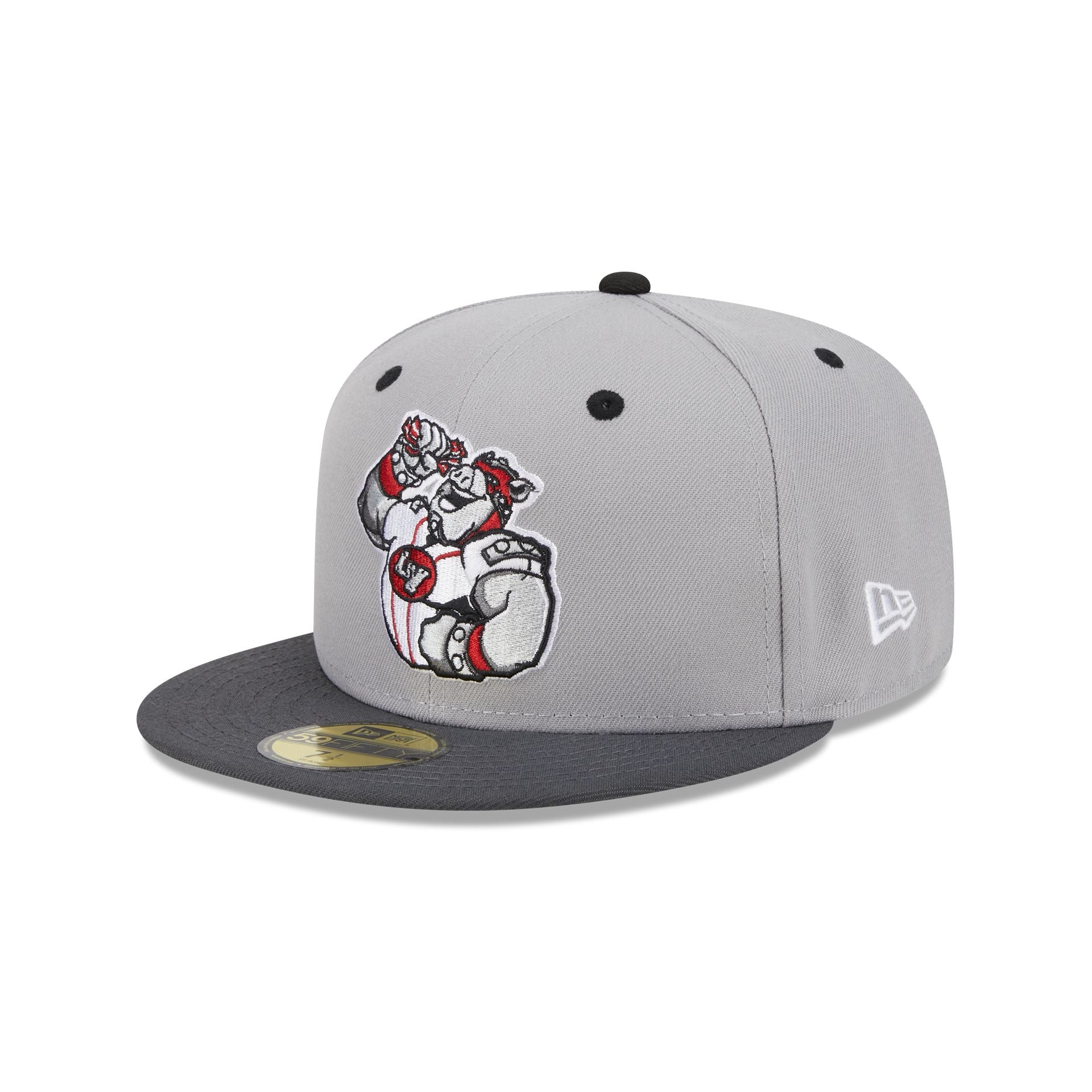 Louisville Bats MILB MARVEL DEFENDERS White-Navy-Red Fitted Hat