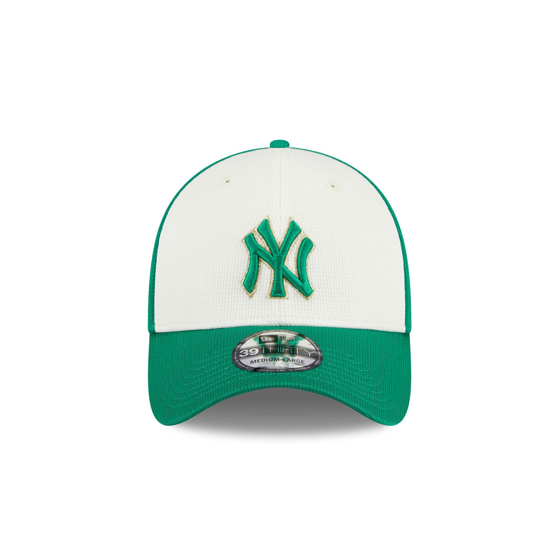 New York Yankees St. Patrick s Day 2024 39THIRTY Stretch Fit Hat