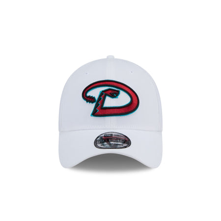 Arizona Diamondbacks Optic White 39THIRTY Stretch Fit Hat