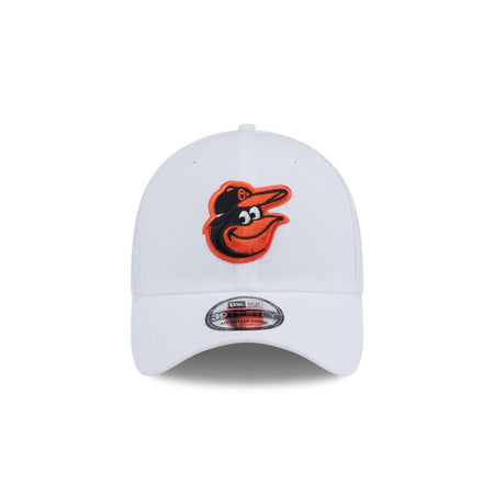 Baltimore Orioles Optic White 39THIRTY Stretch Fit Hat