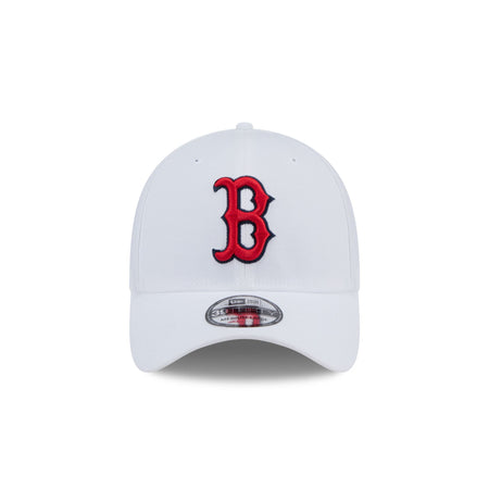 Boston Red Sox Optic White 39THIRTY Stretch Fit Hat