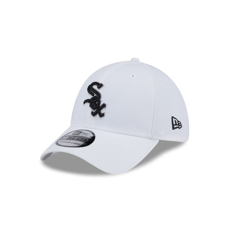 Chicago White Sox Optic White 39THIRTY Stretch Fit Hat