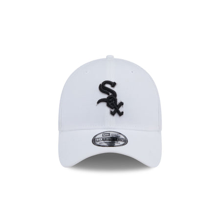 Chicago White Sox Optic White 39THIRTY Stretch Fit Hat