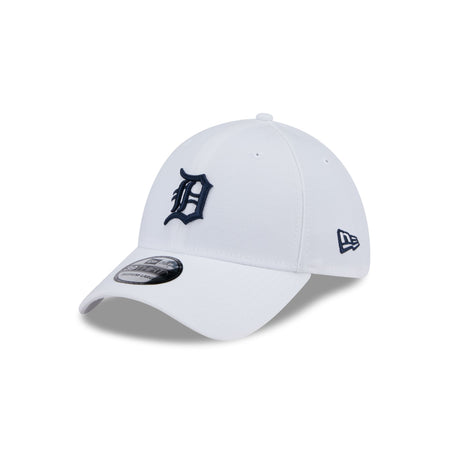 Detroit Tigers Optic White 39THIRTY Stretch Fit Hat