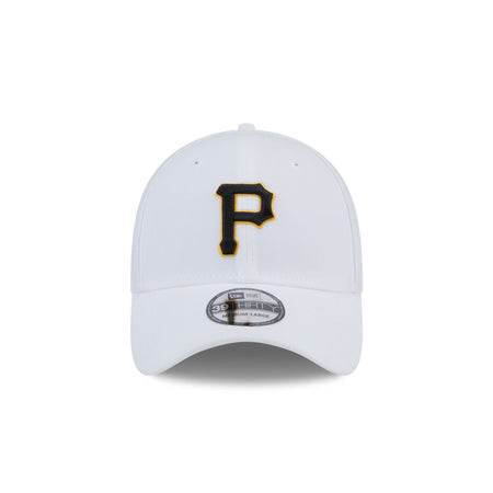 Pittsburgh Pirates Optic White 39THIRTY Stretch Fit Hat