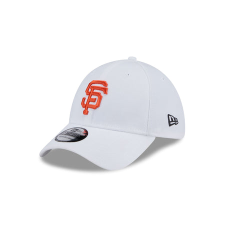 San Francisco Giants Optic White 39THIRTY Stretch Fit Hat