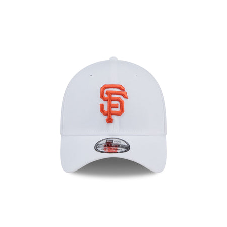 San Francisco Giants Optic White 39THIRTY Stretch Fit Hat