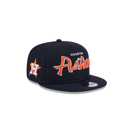 Houston Astros Script Kids 9FIFTY Snapback Hat