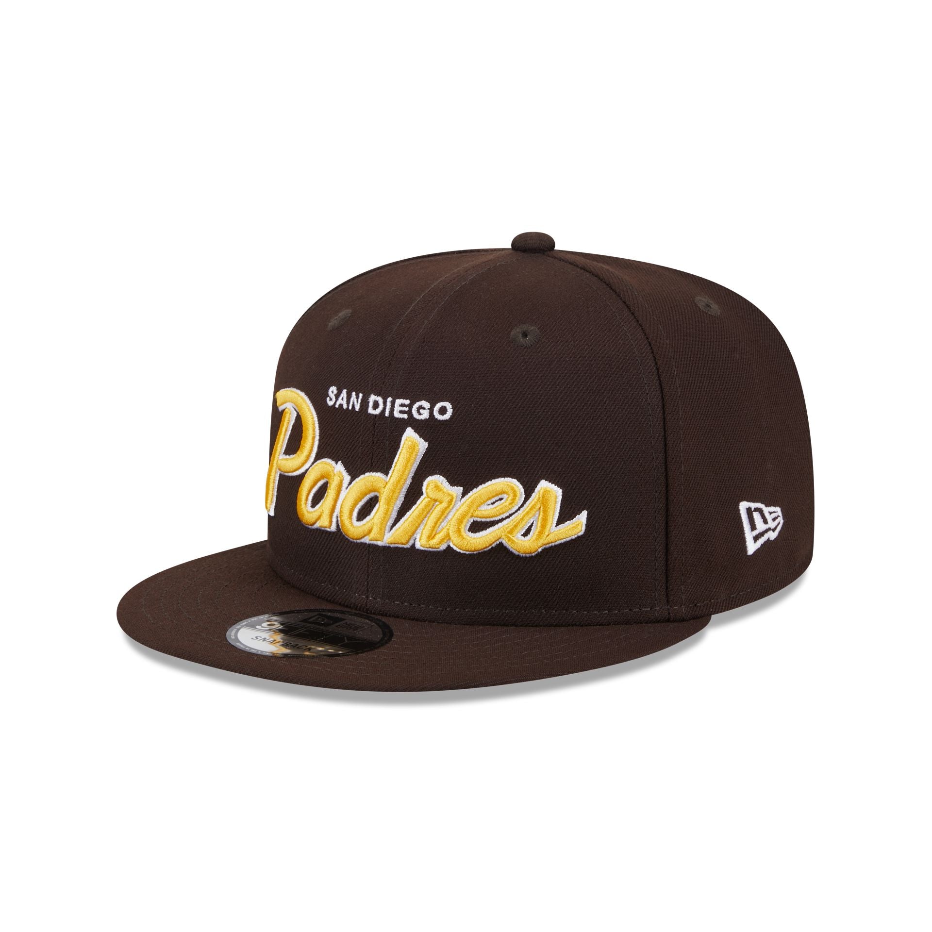 San Diego Padres Wordmark 9FIFTY Snapback Hat – New Era Cap