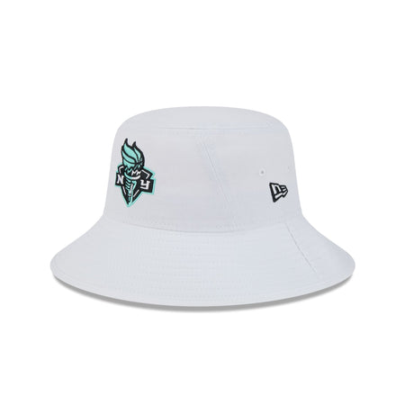 New York Liberty Optic White Bucket Hat