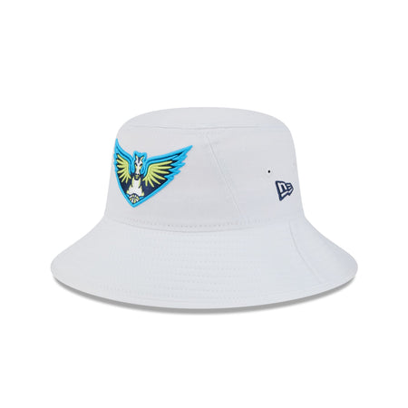 Dallas Wings Optic White Bucket Hat