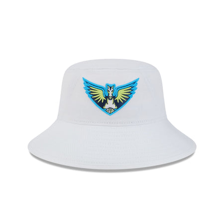 Dallas Wings Optic White Bucket Hat