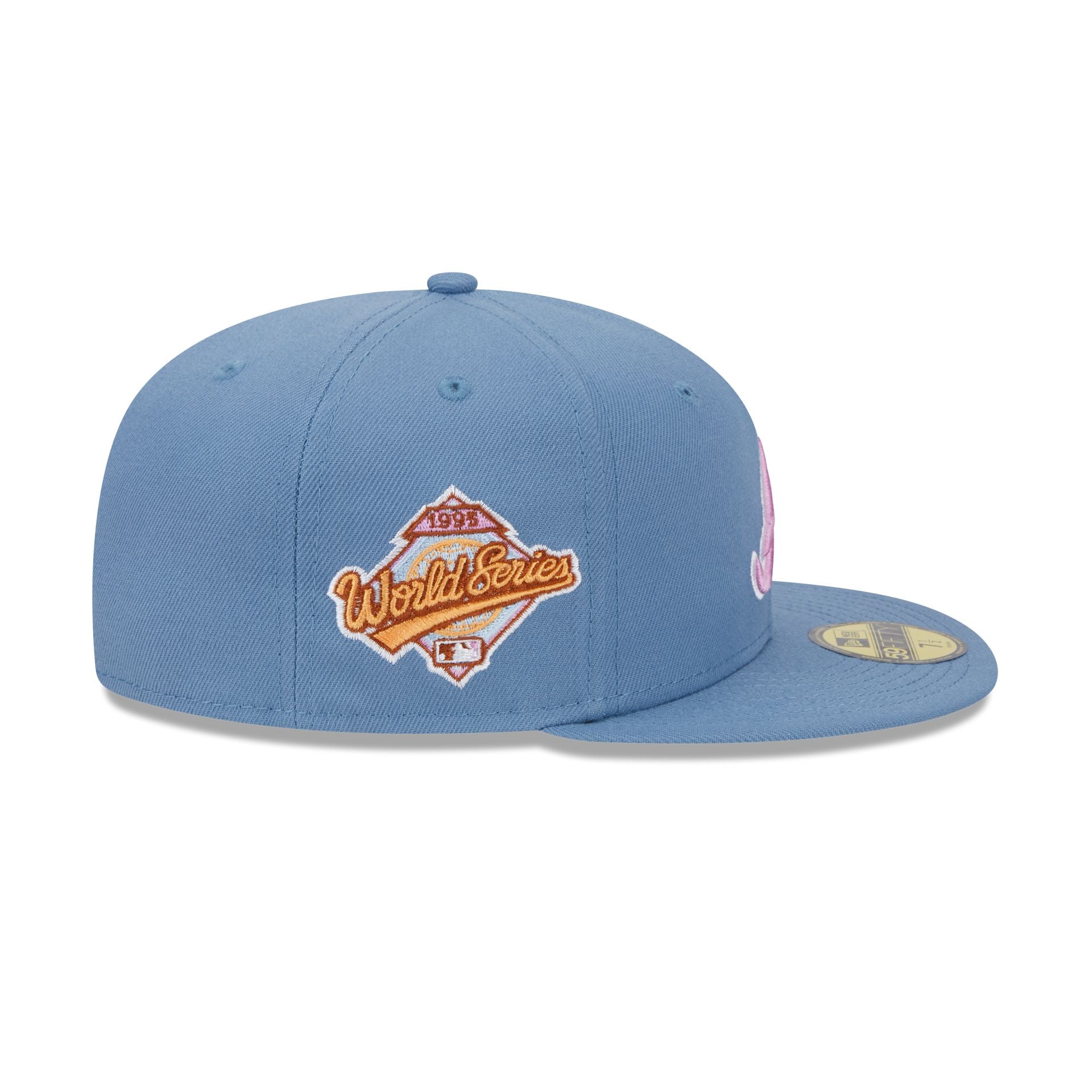 Atlanta Braves Color Pack Faded Blue 59FIFTY Fitted – New Era Cap