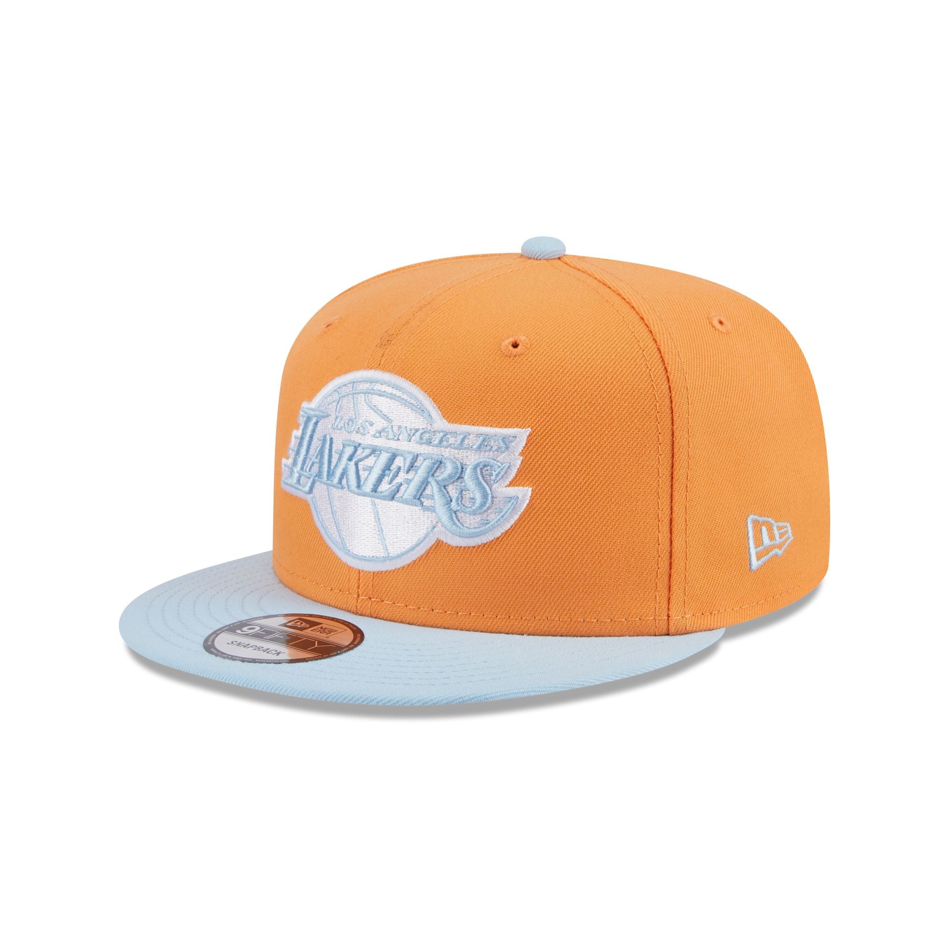 Los Angeles Lakers Color Pack Orange Glaze 9FIFTY Snapback Hat – New ...