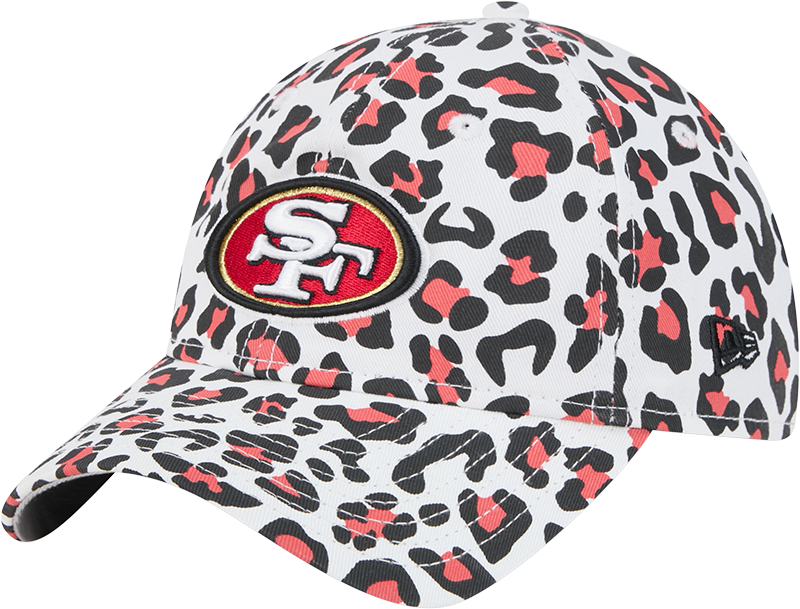 San Francisco 49ers Active Animal Print Women's 9TWENTY Adjustable Hat