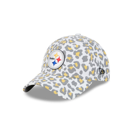 Pittsburgh Steelers Active Animal Print Women's 9TWENTY Adjustable Hat