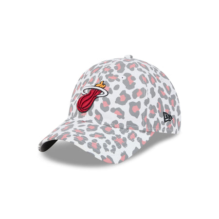 Miami Heat Active Animal Print Women's 9TWENTY Adjustable Hat