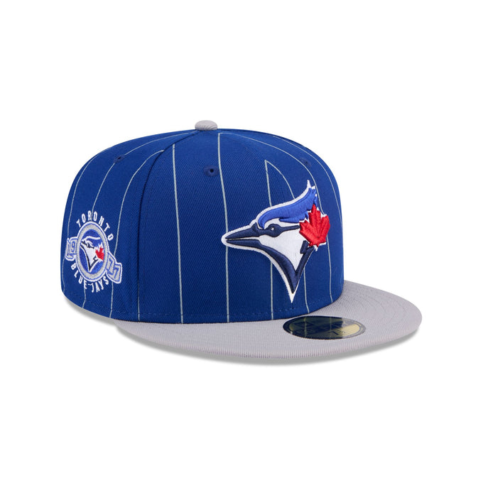 Toronto Blue Jays Throwback Pinstripe 59FIFTY Fitted – New Era Cap