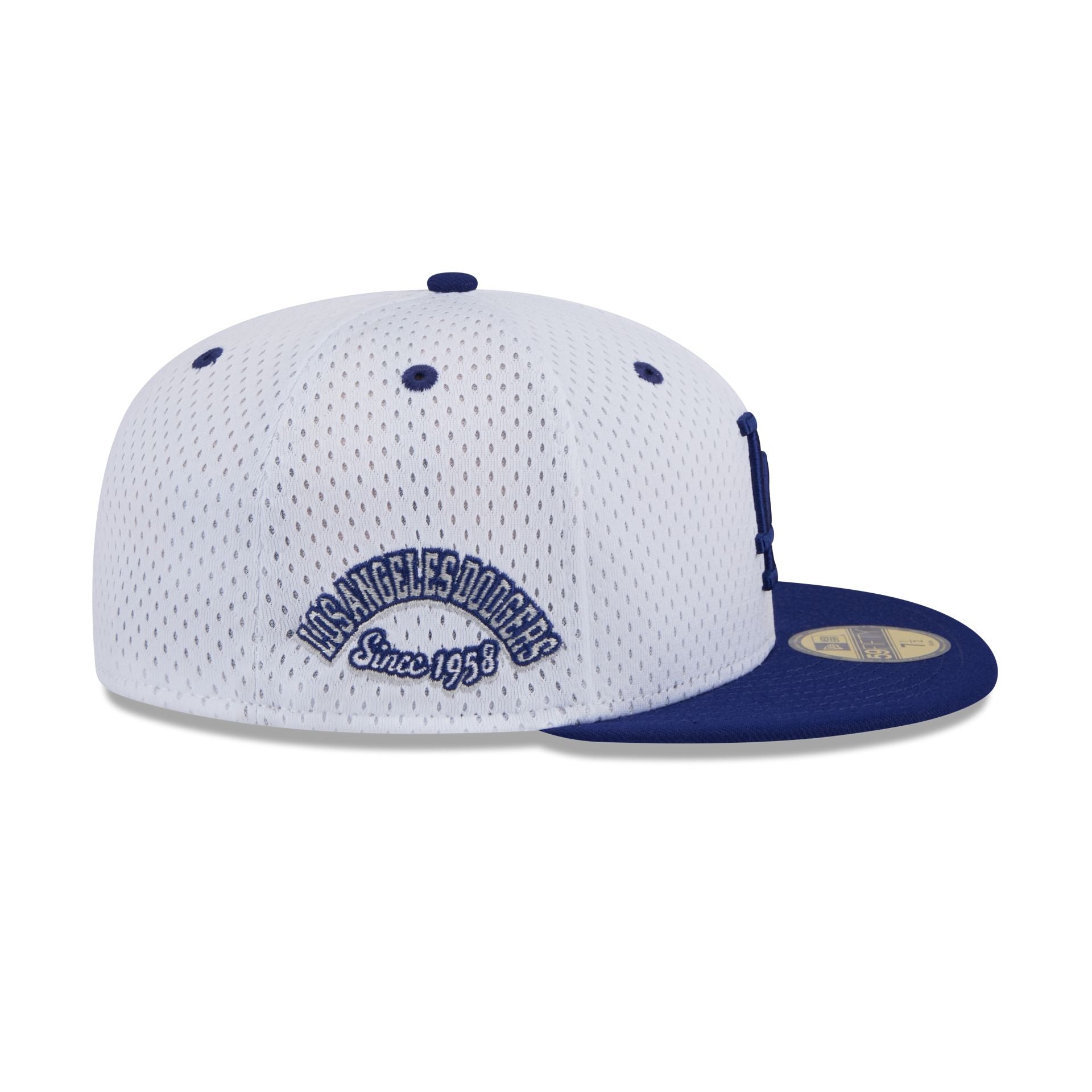 Dodgers mesh best sale fitted hat