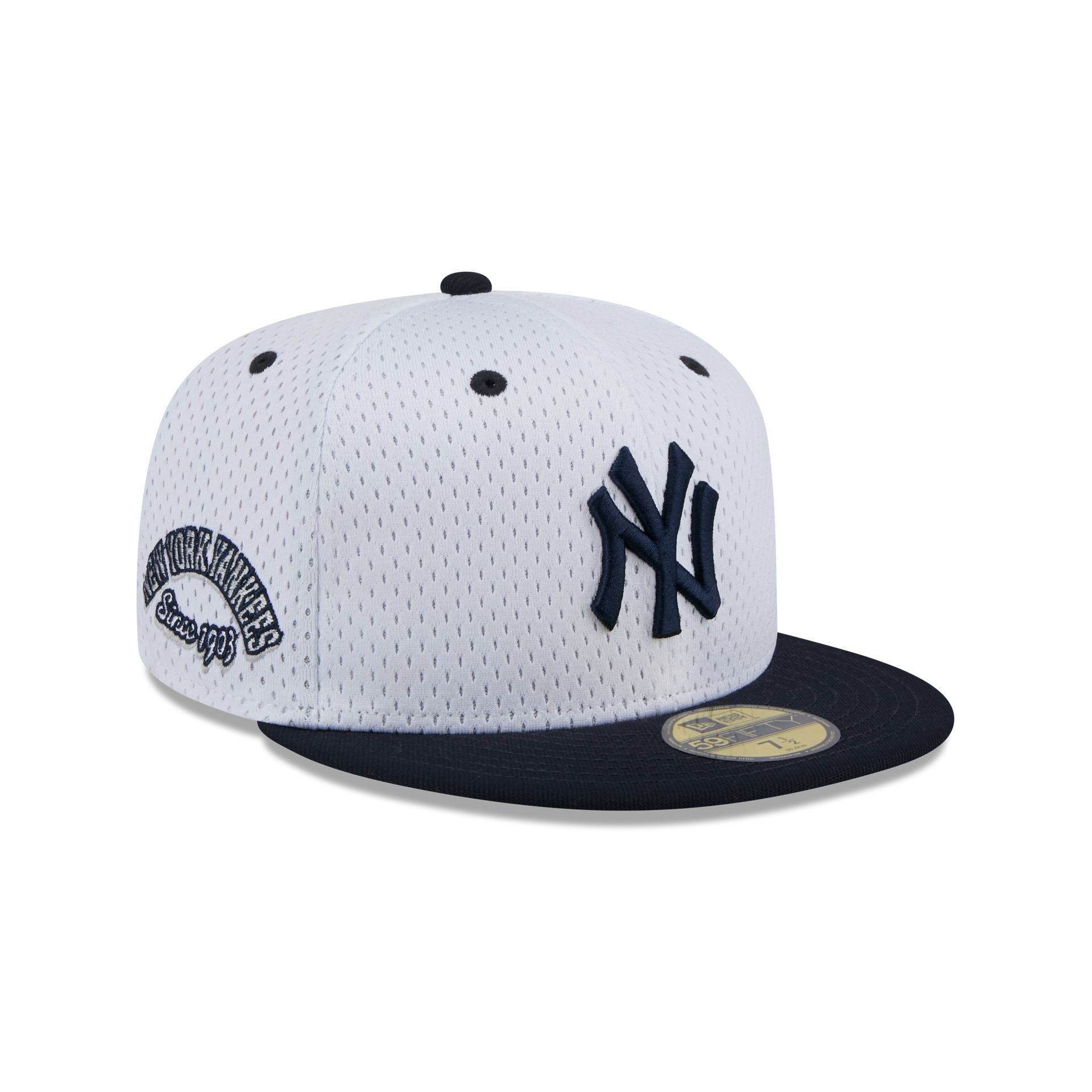 New York Yankees Throwback Mesh 59FIFTY Fitted Hat – New Era Cap