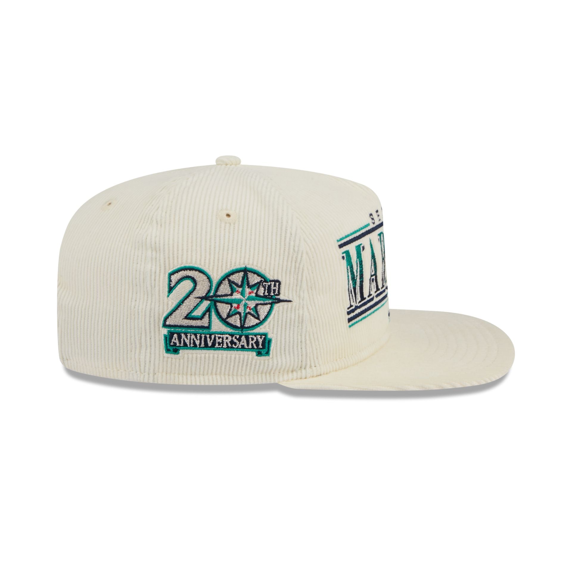 Seattle Mariners Throwback Corduroy Golfer Hat New Era Cap