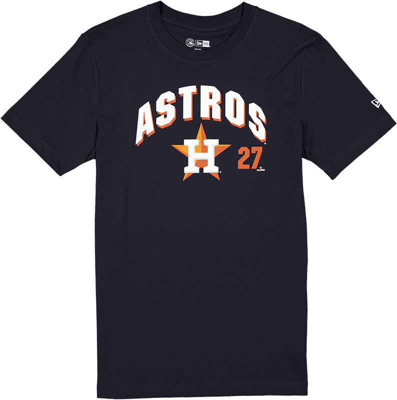 Houston Astros Name & Number Jose Altuve T-Shirt