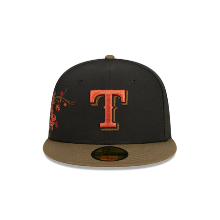 Texas Rangers Rustic Fall 59FIFTY Fitted Hat