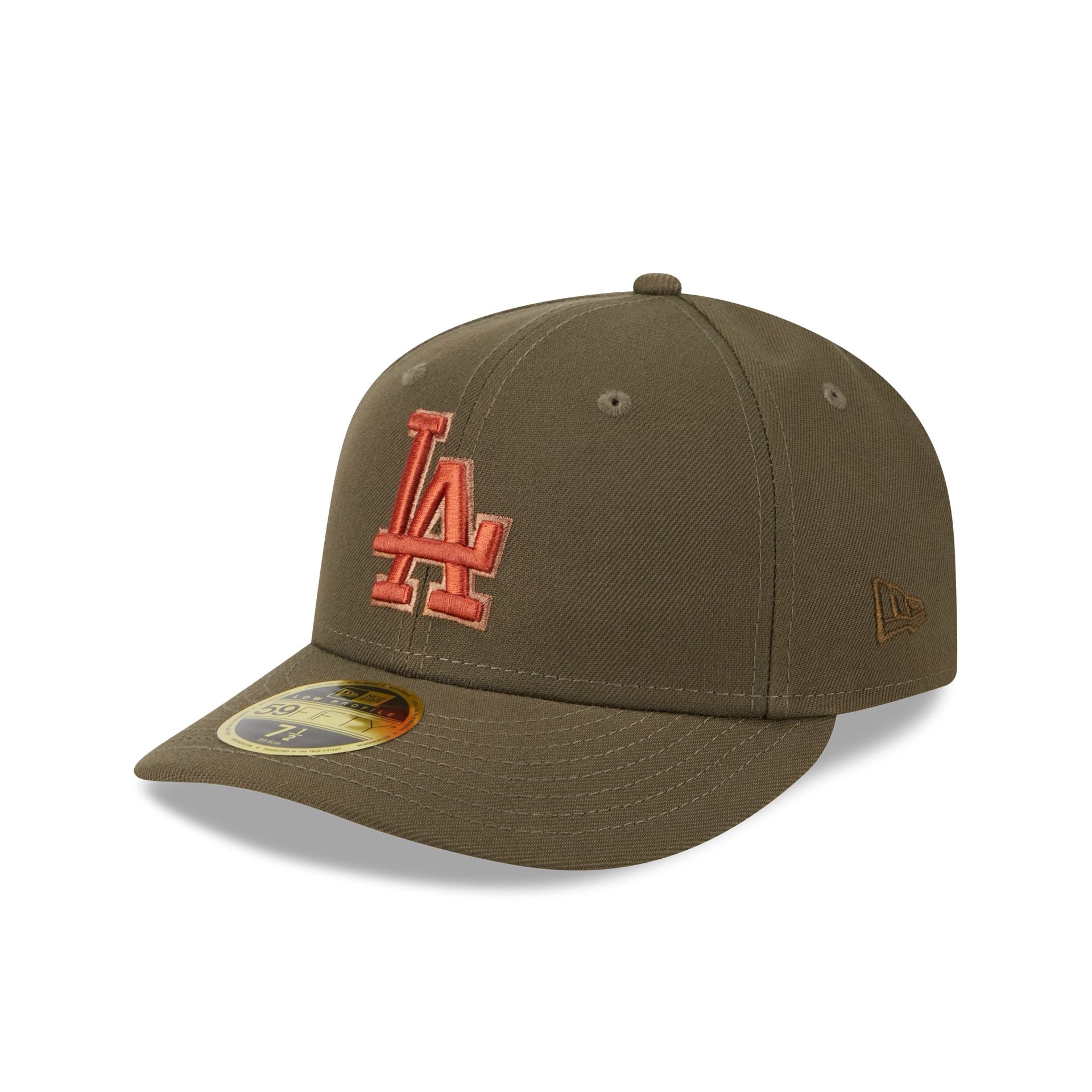 Gorra La Los Angeles Dodgers Beige Logo 3d