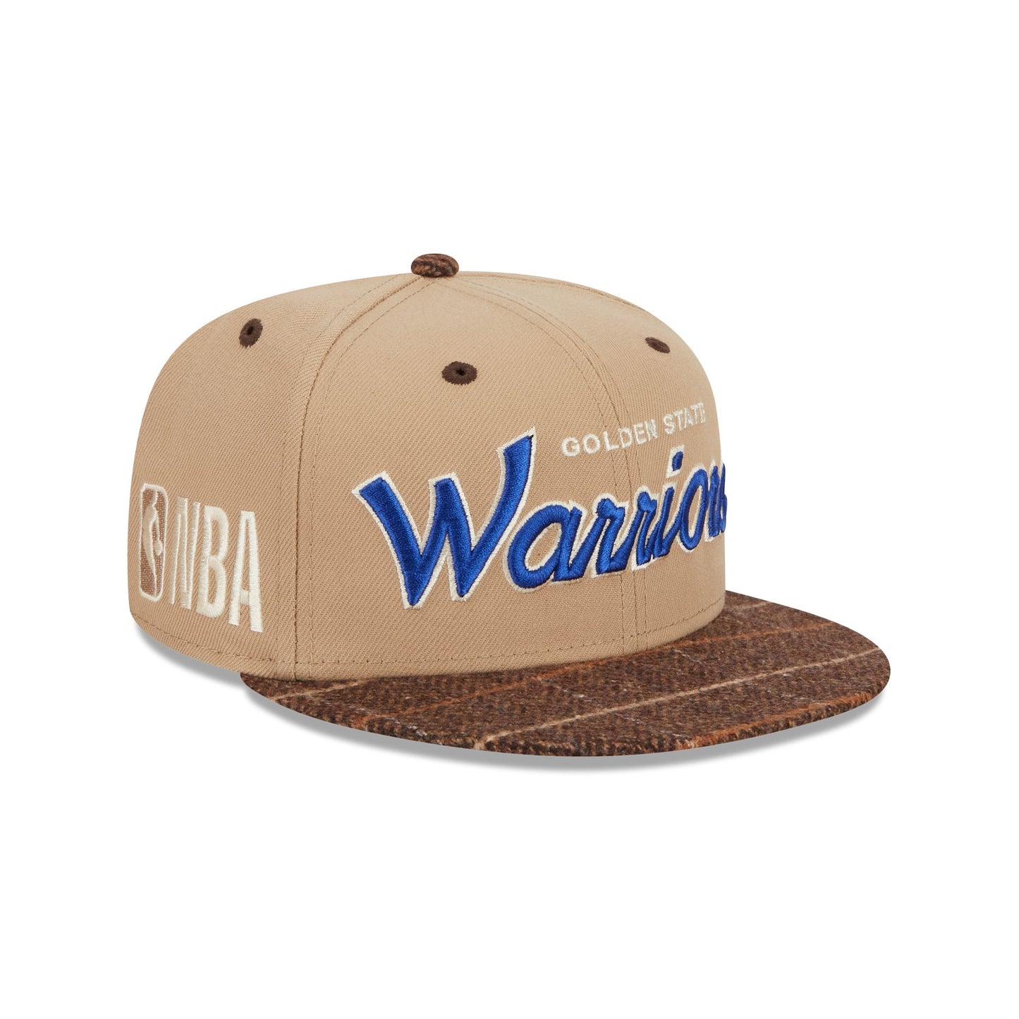 Golden State Warriors Traditional Check 9FIFTY Snapback Hat – New