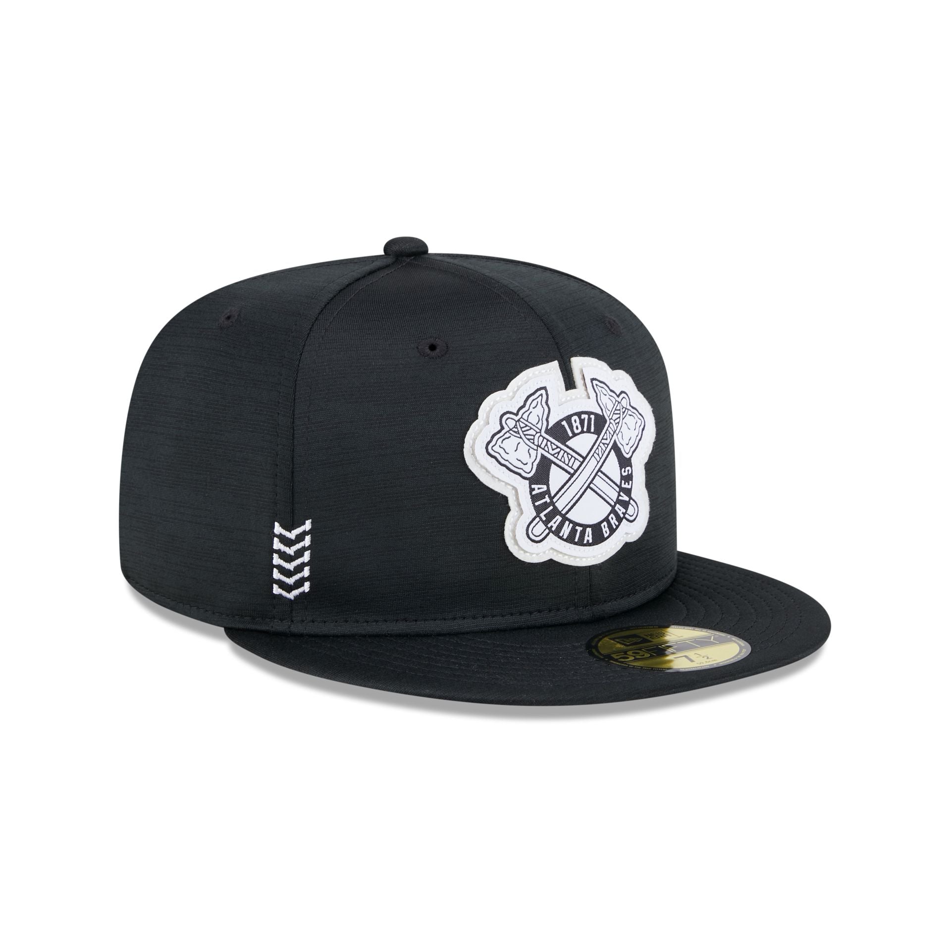 Atlanta Braves New Era Dark 59FIFTY Fitted Hat - Camo