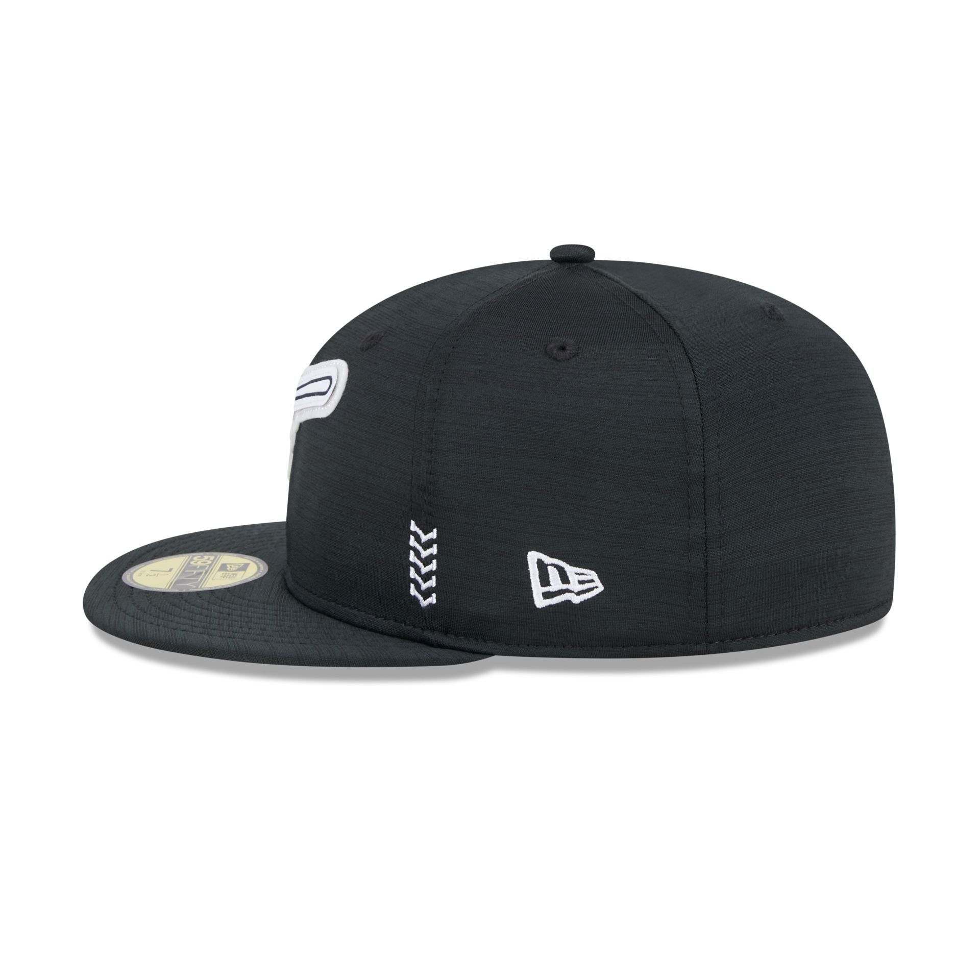 San Diego Padres 2024 Clubhouse Black 59FIFTY Fitted Hat