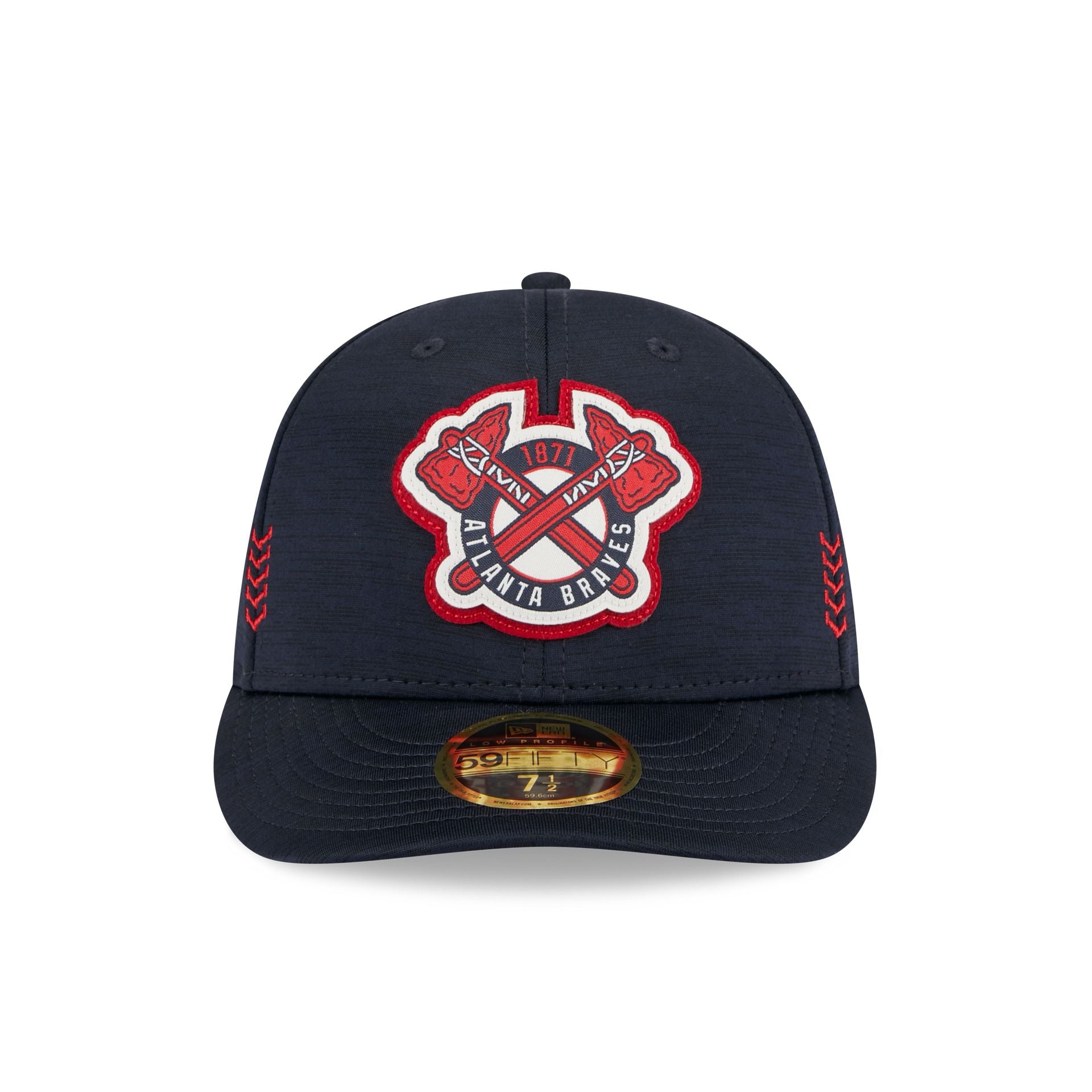 Braves fitted hat online