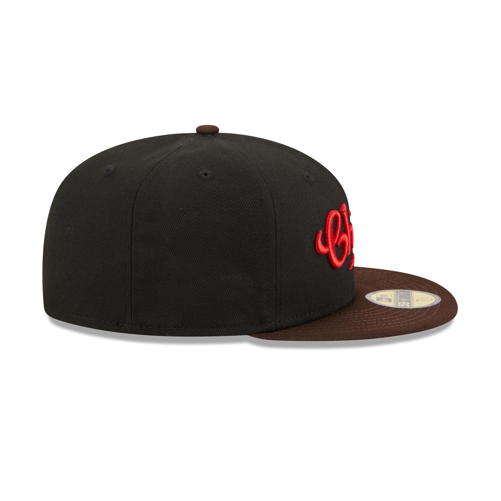 New Era Cap Black 59FIFTY Fitted Hat Ornament, by New Era
