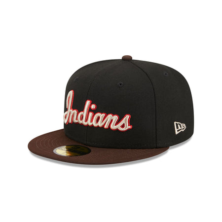 Cleveland Indians CLE MLB Authentic New Era 59FIFTY Fitted Cap