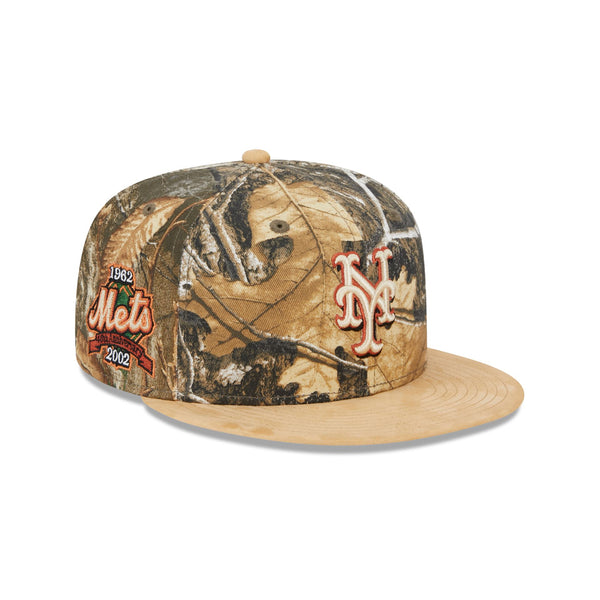 New York Mets Real Tree 59FIFTY Fitted – New Era Cap