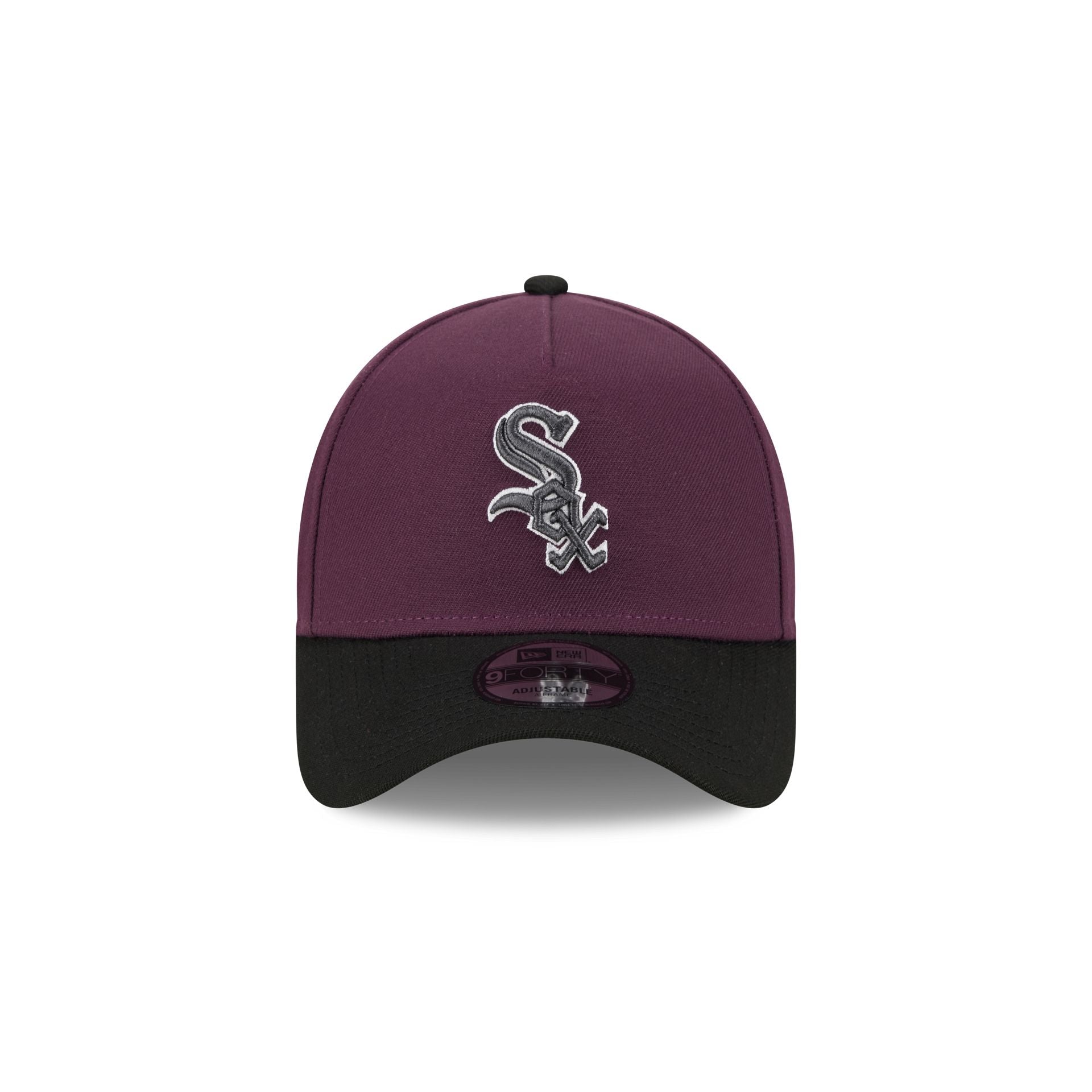 Cap New Era Chicago White Sox 9FORTY Two-Tone A-Frame Adjustable Cap Dark Purple